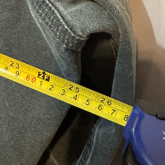 Carhartt Rare Vintage Size XL Jacket J150 Hunter Green Faded Rugged Heavy Grunge - Picture 15 of 16